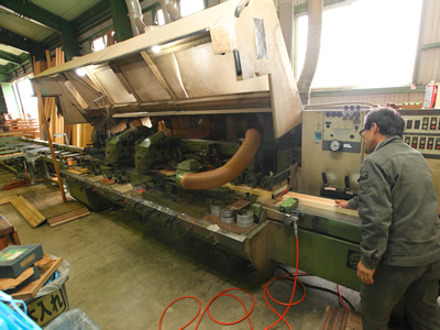 自社工場で用途に合わせた加工をします