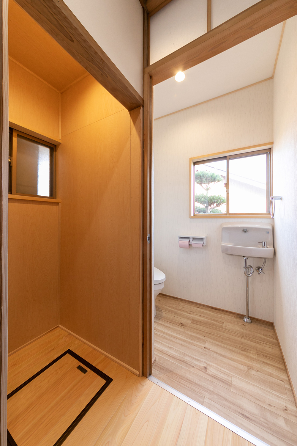 水まわりも設備を一新しました