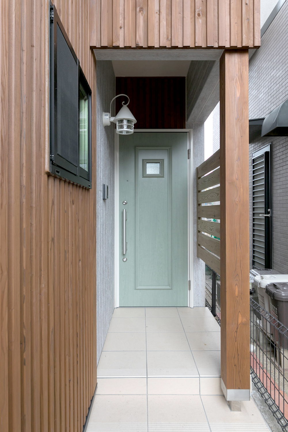 ピアノ教室の生徒さん専用の玄関