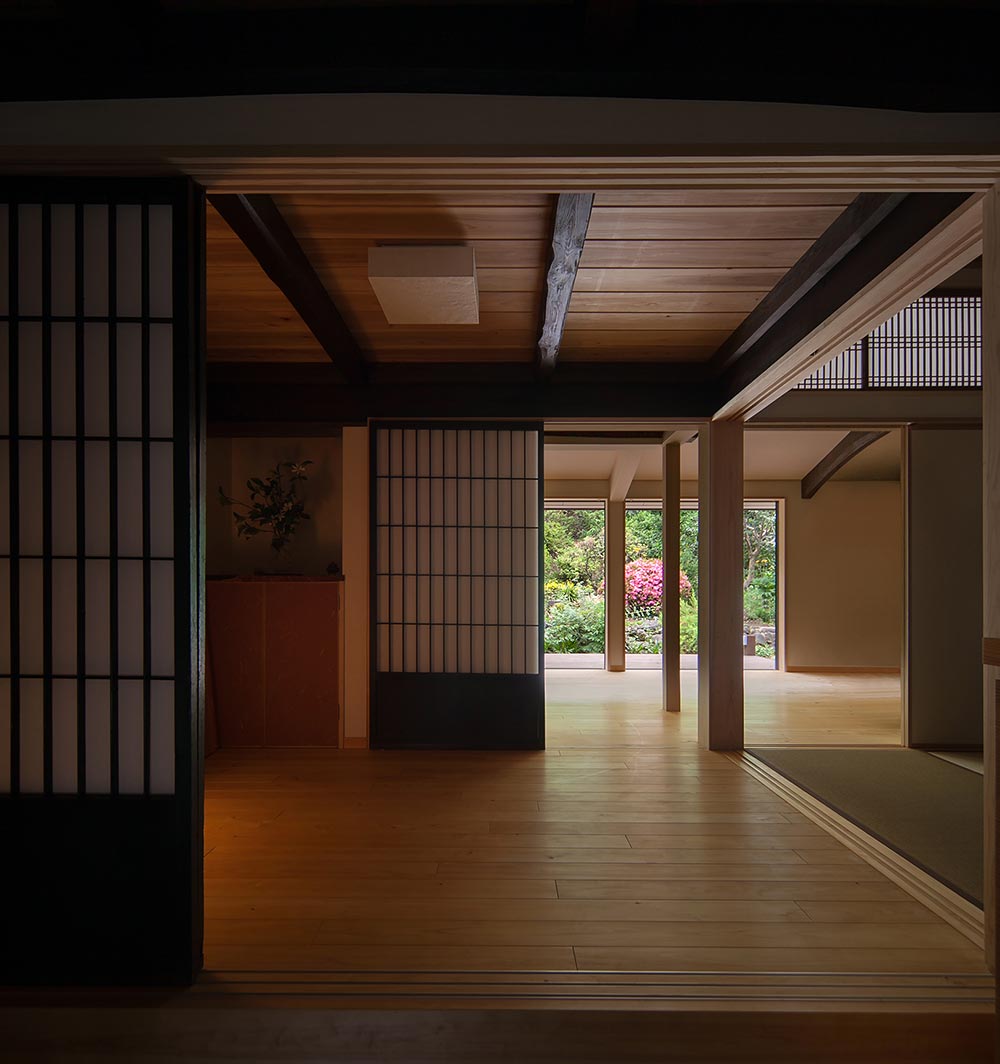 田の字型間取りで開放的