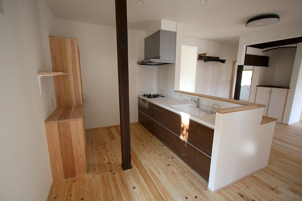 料理をするのが楽しくなる奥様自慢のキッチンに