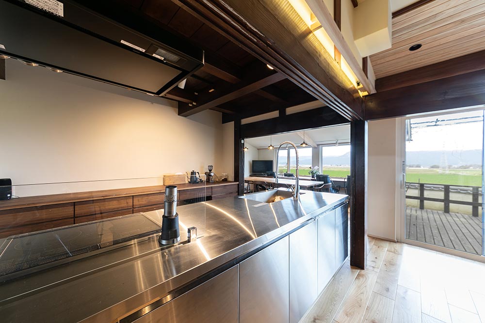 心地よい風が吹いて深呼吸したくなるような解放感