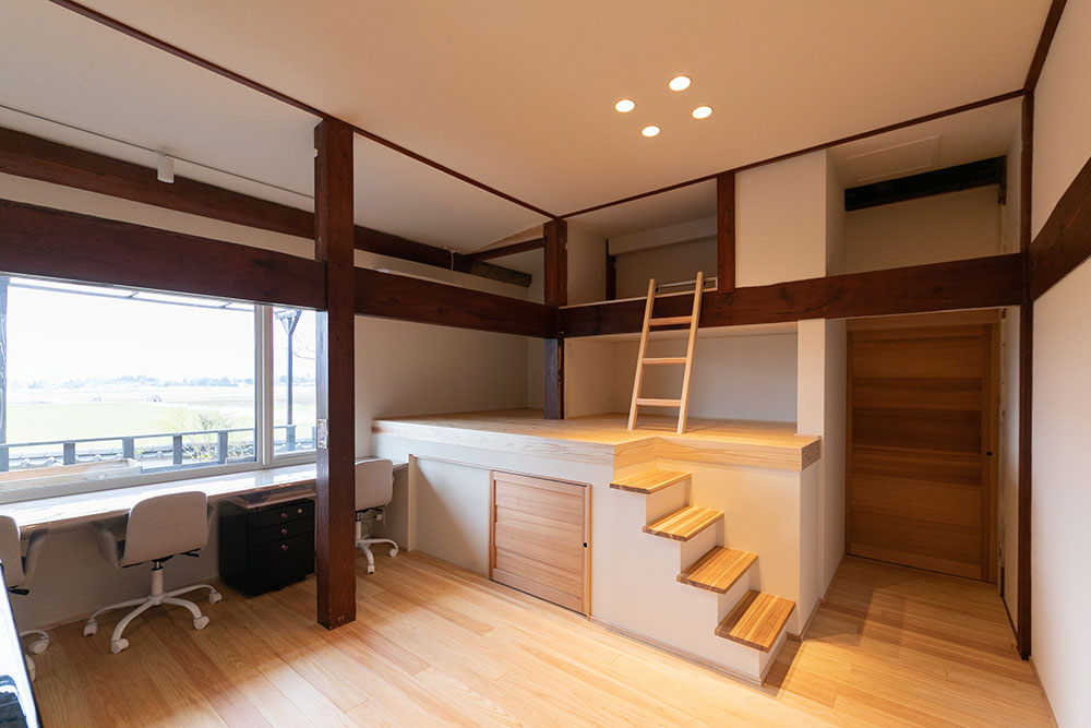 秘密基地のような子供部屋