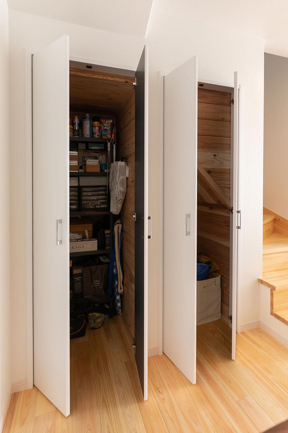 階段下収納も容量たっぷり