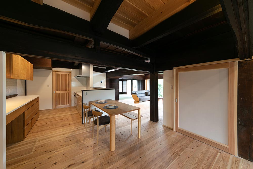 コミュニケーションが取りやすい、オープンなLDK