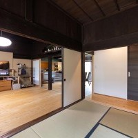 古民家らしい田の字型を活かした空間づくり