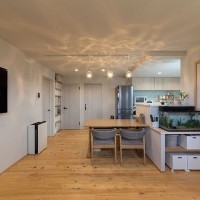 家族が自然と集い、会話が生まれるリビング・ダイニング