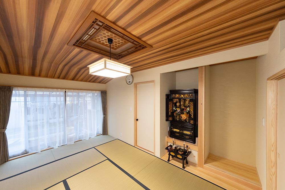 い草の香りに包まれる、心安らぐ和の空間