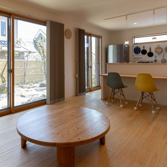 快適動線と収納で叶える、寛ぎの住まい