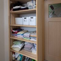 お風呂上がりの動線をスムーズにする、賢い造作収納