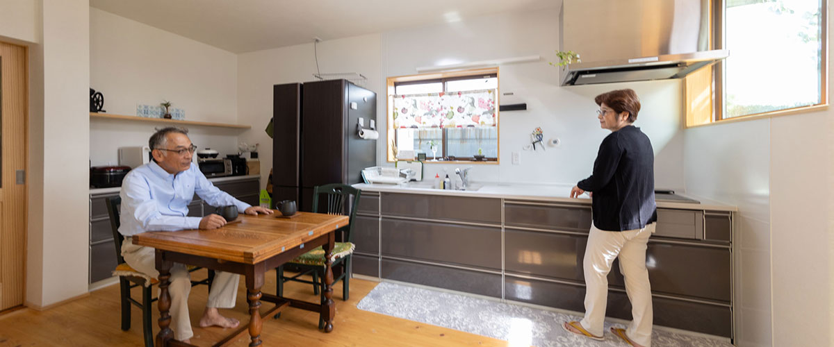 母のために、そして自分たちのために。暮らしに寄り添う快適な住まいへ